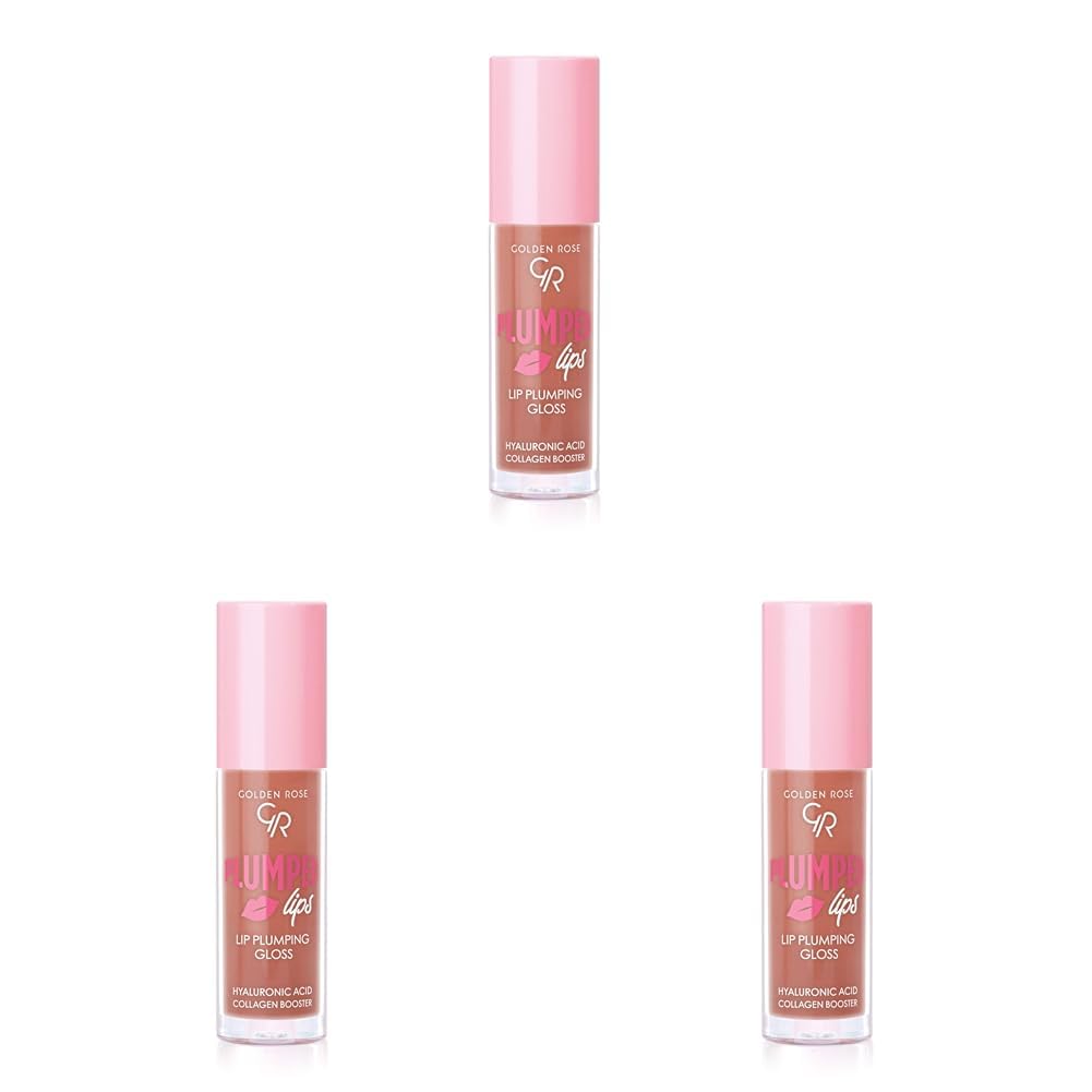 Golden Rose Plumped Lips Lipgloss No: 209 - Dolgunlaştırıcı Etkili ve Nemlendirici Parlatıcı (3 paketi)