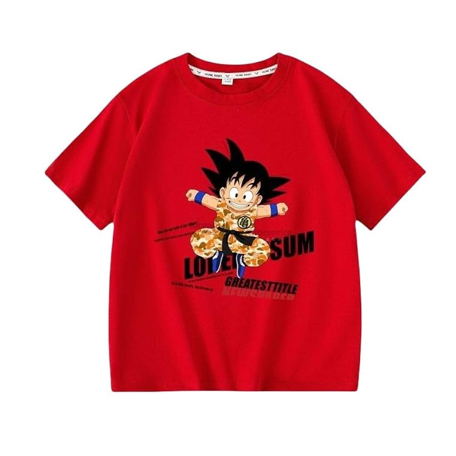 Amazon.co.jp: 子供の夏の半袖綿Tシャツ ドラゴンボール 周辺