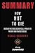 Summary: How Not To Die By Michael Greger M.D