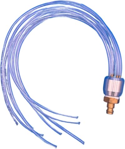 Flexible 8 Tentacles Air Duct Cleaning Whip, Forward Air Flow Design, 14 Inch Long for Duct Cleaning with 1/8 Inch Connector