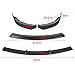 ZZDSNJ 4PC Set Glossy Black Bumper Lower Lip for 2015-2022 Dodge Charger SRT Front Lip ABS Bumper Spoiler Front Lip