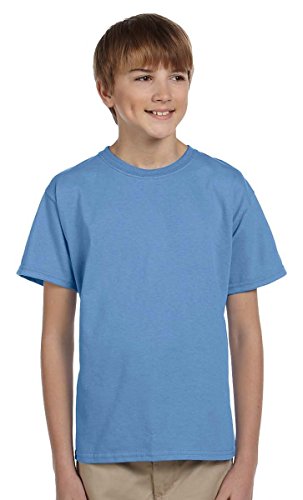 Hanes Kids comfortBlend EcoSmart Crewneck,Carolina Blue,Youth M