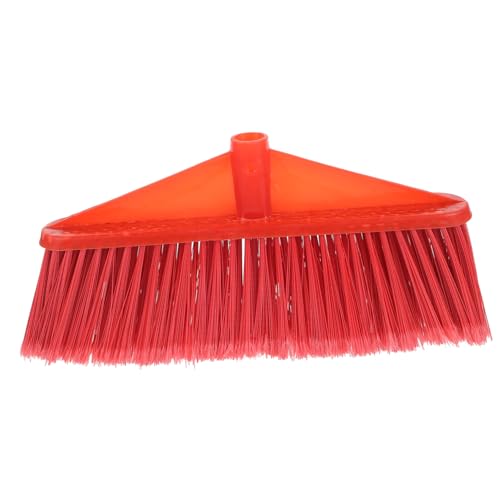 FOMIYES 2pcs Broom Sweeper Head Stiff Broom for Household Garage Easy to Clean Floor and Corners
