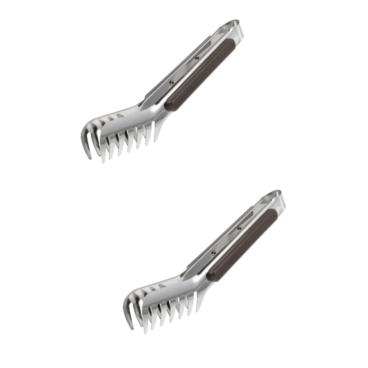 Pinza para servir pasta inoxidable de diseño ergonómico ligero IMIKEYA