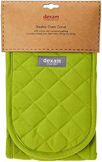 Dexam 16150371 Love Colour Double Oven Glove-Greenery, Green, 78x 18
