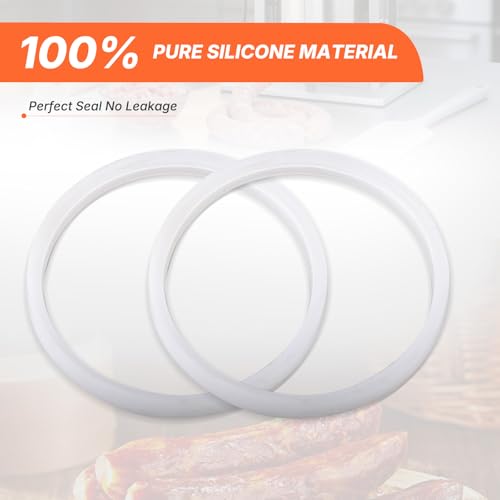 Hakka Sausage Stuffer Gasket, Plastic Silicone Spare Plunger Gasket Sausage Maker Accessory for Vertical and Horzontal 10-12-15 Liters by HAKKA BROTHERS - Image 3