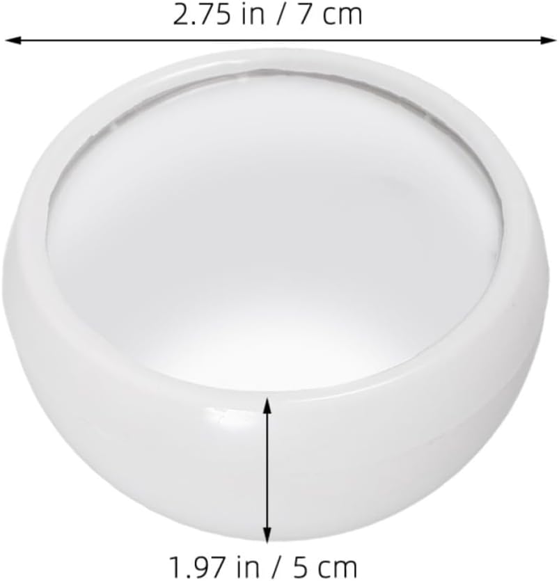 Toddmomy 2pcs Universal Wide Angle Car Mirror Convex Blind Spot Mirrors Acrylic and PC Material for Enhanced Safety, Privacy Protection, for Parking and Driving Assistance in Vehicles