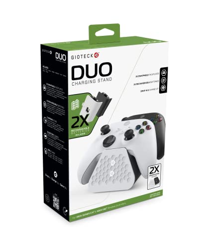 Gioteck Dual Charging Stand For Xbox Series X|S & Xbox One Wireless Controllers