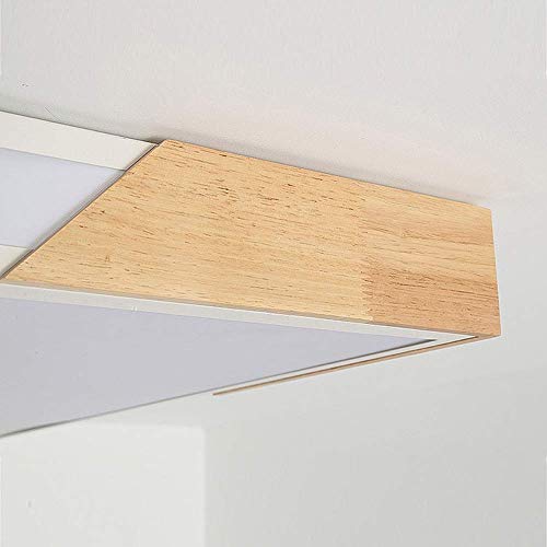 Plafón LED de madera para eliminar zonas oscuras en pasillos y dormitorios 5