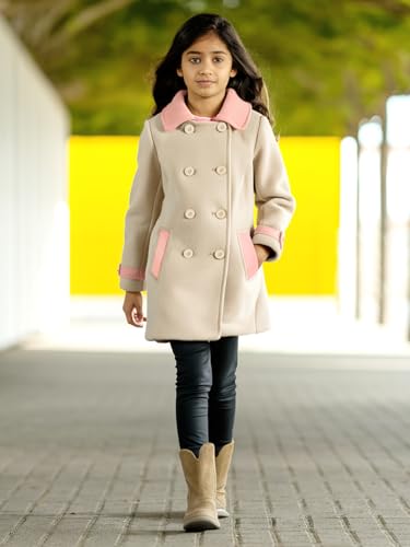 Image of Naughty Ninos Girl's Polyester Regular A-Line Coat