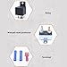 BELOWSYALER 12V 4 Wire Electric Engine Grounding Relays Switches for Automotive Fan Thermostat Control Installation