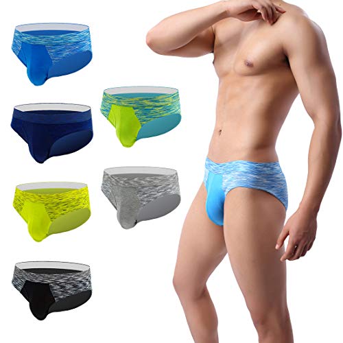 YuKaiChen Men's Sexy Bulge Enhancing Pouch Briefs Underwear