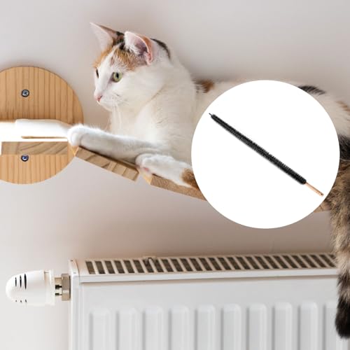 Image of 1pcs Radiator Cleaner Brush, 28.74in Long Condenser Lint Brush Head Radiator Genie Duster Flexible Dryer Vent Cleaner Buddy Coil Cleaning Wand Tool for Dryer Vents Stair Rails Furniture
