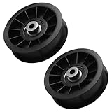 アップグレード OEM 116-2456 フラット アイドラープーリー 交換用 Toro 74452 74460 74461 74462 74463 74465 74453 74447TE 74450 74451 74451TE 74453TE 74453TE 54 74 454TE 74465TE Titan HD ゼロターン芝刈り機モデル、2パック