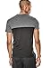 GUESS Factory Men's Rendor Logo Color-Block Crewneck Short Sleeve Tee Jet Black