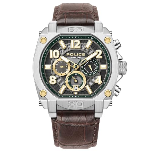 Montre pour hommes Police NORWOOD du bureau aux sorties urbaines avec style et précision