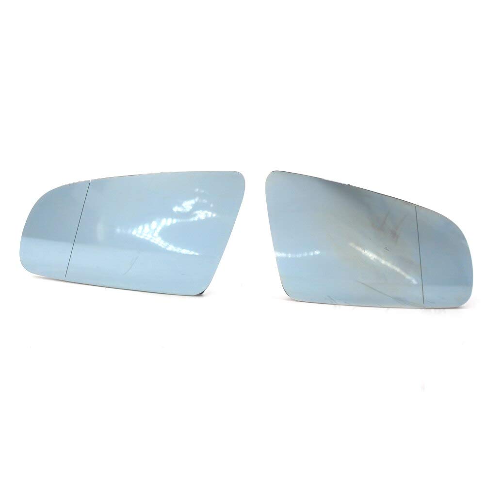 Paio di specchietto retrovisore in vetro 8E0 adatto for AUDI A3 A4 B6 B7 A6 C6 Lente blu riscaldata