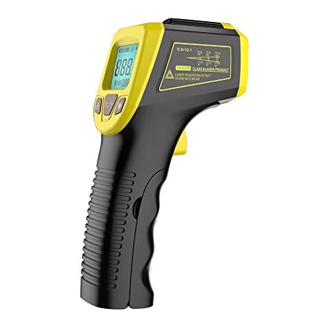 NeeyBing Infrared Thermometer, IR Thermometer -50°C-550°C (-58°F-1022°F), Non-Contact Digital Temperature Gun, Non-medical, not for the human body to measure the temperature Cover