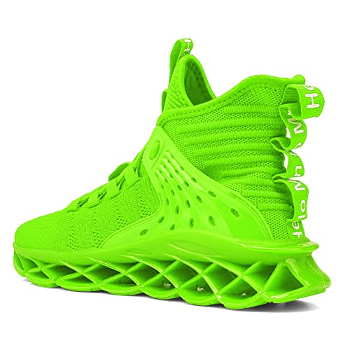 Image of Hello MrLin Men's Running Shoes Non Slip Athletic Tennis Walking Blade Type Sneakers Hip Hop