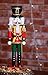 Clever Creations Soldier 14 Inch Traditional Wooden Nutcracker, Festive Christmas Décor for Shelves and Tables