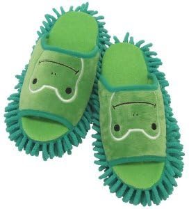 A Cute microfiber Cleaning Slippers! /Ｆｒｏｇ/ (Japan Import) With our shop original product description