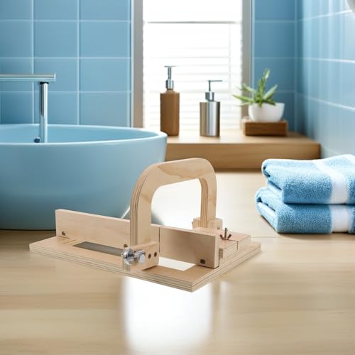 Trancheuse à savonnette bois réglable pour outil de découpe précis - 8