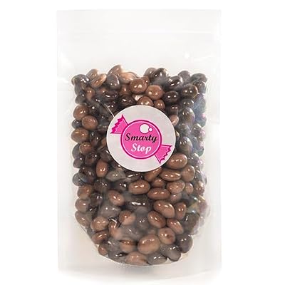 Smarty Stop Chocolate Covered Raisins (1 Pound (Pack of 1), Bridge Mix Milk & Dark Chocolate)