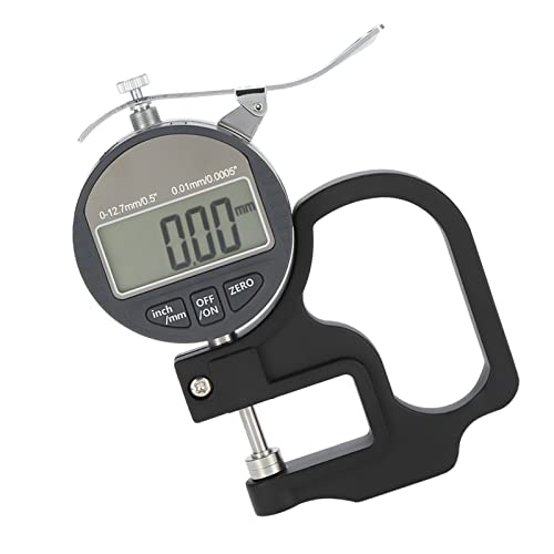 Calibrador digital de espesores con pantalla LCD, rango de medición 0-12,7 mm, precisión 0,01 mm miniatura 3