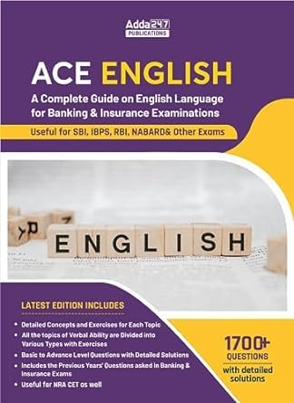 Adda247 Ace English a Complete Guide on English Language For a Banking ...