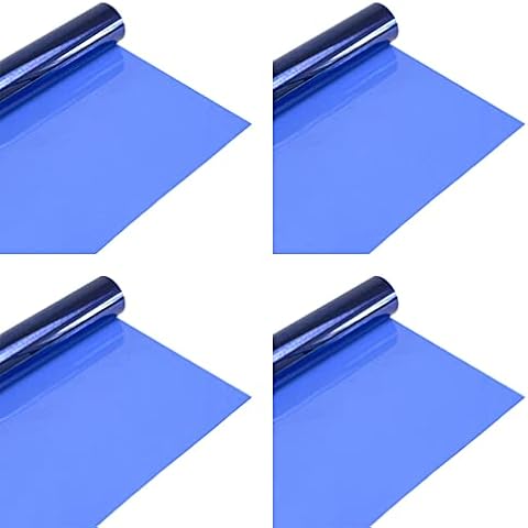 Selens 4Pcs 40x50cm Blue Colour Correction Gels Cover