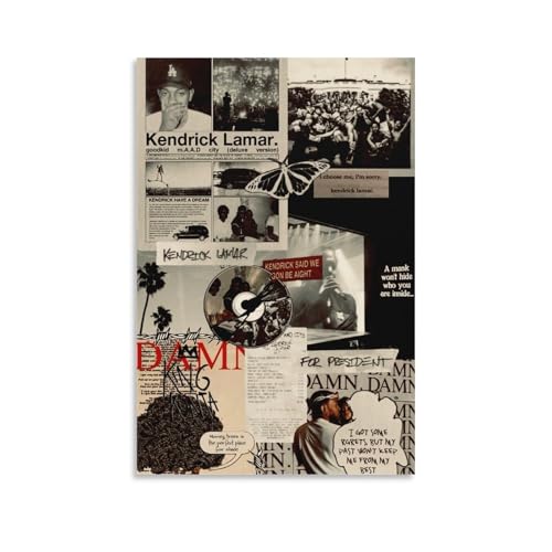 Section. 80 by Kendrick Lamar Posters & Prints on Canvas Wall Art Poster for Room Decor Unframe:16x24inch(40x60cm)