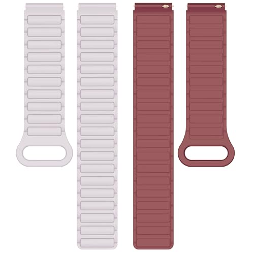 Image of ACM Watch Strap Magnetic Silicone 22mm compatible with Noise Colorfit Pro 6 Max Smartwatch Luxury Colorful Band