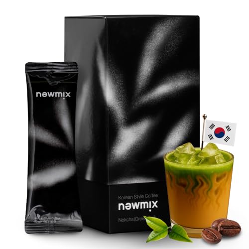 newmix Korean Instant Coffee Premium 7.05 OZ 10 Sticks Korean