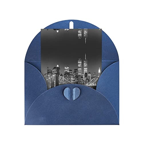 Cartes de mariage et vœux New York, un écrin papier nacré pour vos cadeaux