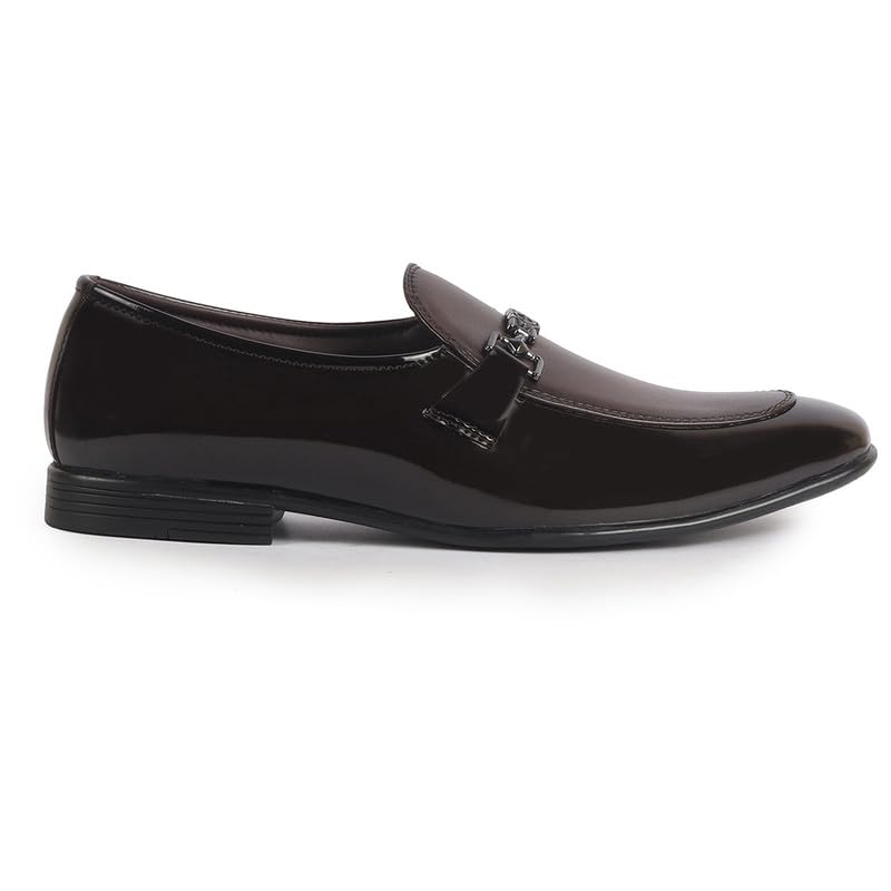 Image of FAUSTO Men Leather Pull-On Shoes
