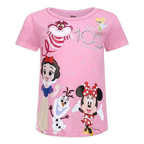 Disney Girls 3 Pack T-Shirts for Toddler and Little Kids2