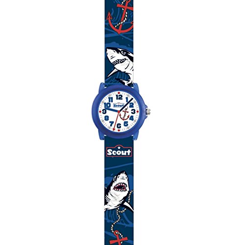 SCOUT Jungen Analog Quarz Uhr mit PU Armband 280305032