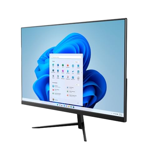All in One, Windows 11 Home, 23,8 Pol. Full HD, Intel Core i3 (8ª ger.), 4GB 128GB SSD, Preto Ultra