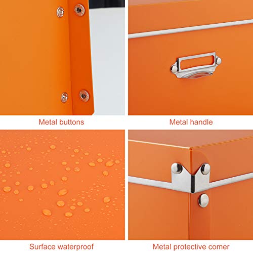 Seekind Photo Boxes Storage, Storage Boxes With Lids And Handles thumb #3