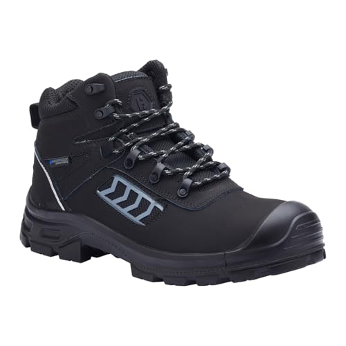 Blackrock Trekguard Composite Work Boot, Botas de construcción Unisex Adulto, Black, 9 UK Wide