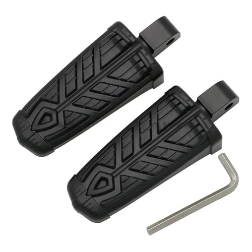 Repose-pieds de moto gris custom compatible VLX400 et VTX1300 - 3