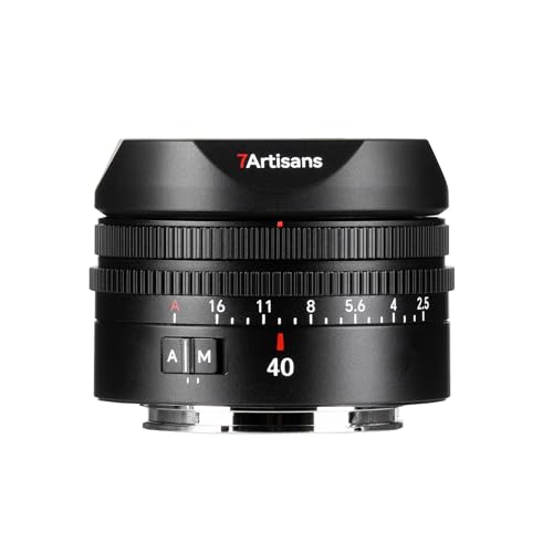 Objectif plein format AF 40mm F2.5 Sony E pour hybride photographique