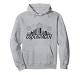 Skyline von Kopenhagen, Kopenhagen Frederiks Kirke Pullover Hoodie