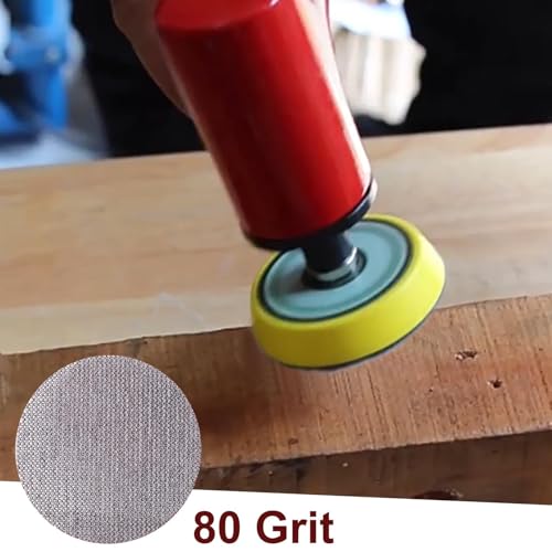 SPEEDWOX 3-Inch 80 Grit Mesh Abrasive Dust Free Sanding Discs, Virtually Dust-Free, Box Of 25 Discs - Image 4