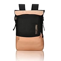 uppercase Apex Professional Laptop Backpack (15.6 Inch) 3x more water resistant sustainable bags with rain proof zippers for Men, Women, Boys and Girls, 750 Days warranty (Black)
