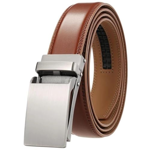 Width Leather Automatic Business Belts For Men - Premium Craftsmanship