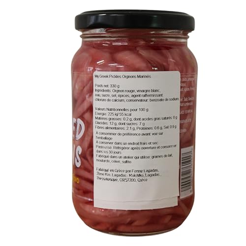 Miniatura 5 de My Greek Pickles Cebollas En Vinagre, Paquete De 2 X 330g Total: 660g