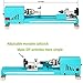 Wood Lathe Mini Lathe Machine Multi-Purpose Type Lathe Milling Cutting Grinding Polishing Professional Table Top Lathe Tool Kit