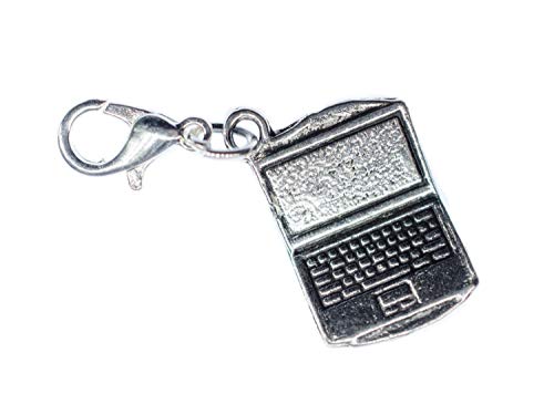 Miniblings Plata portátil del Ordenador portátil Oficina de Trabajo Encanto Netbook del cojín