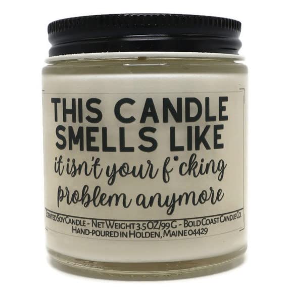 This Candle Smells Like It Isn't Your F*cking Problem